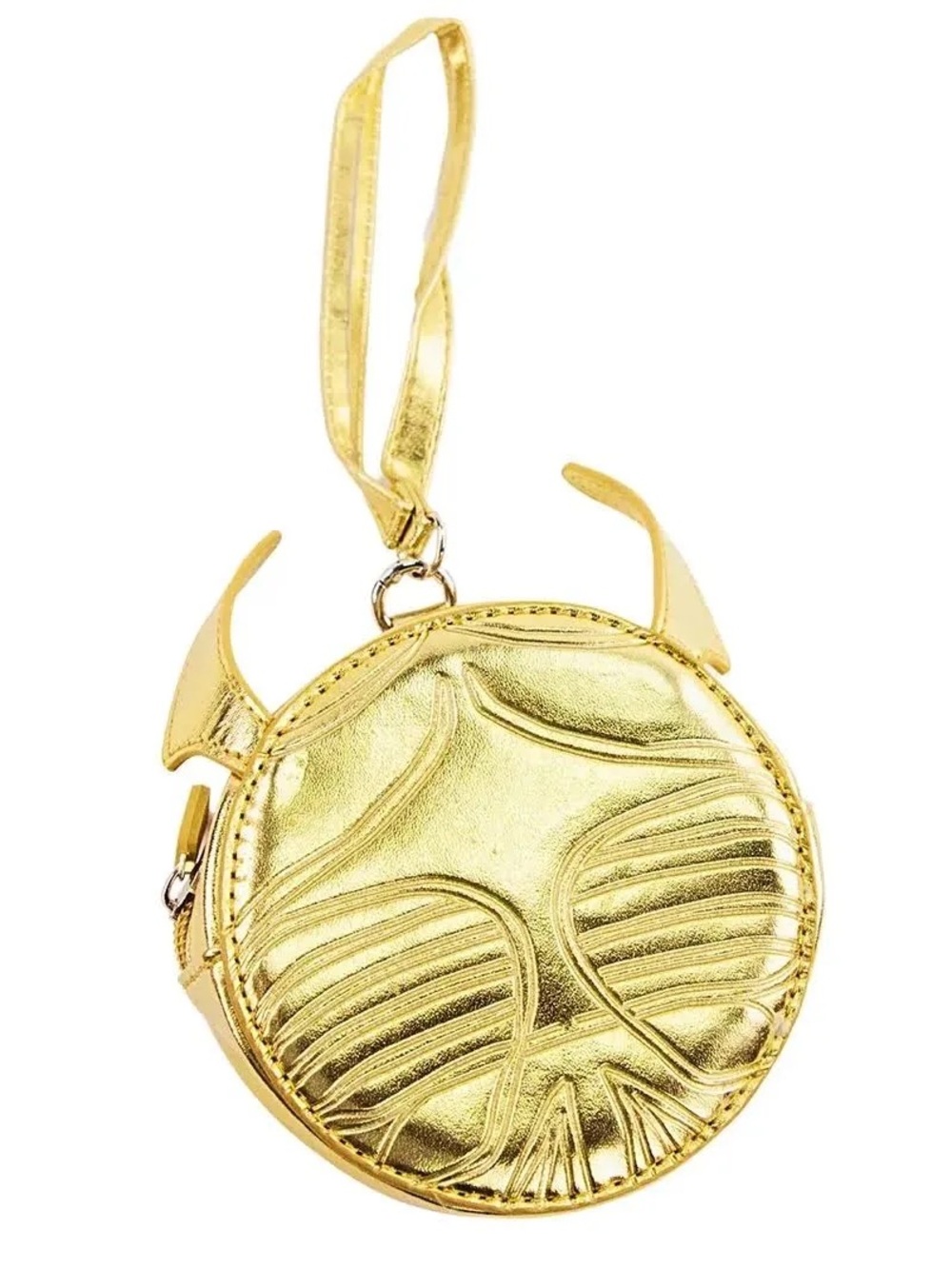 Miniso Harry Potter Golden Snitch Wristlet